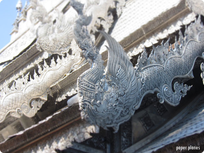 Roof of Wat Srisuphan Shrine, Chiang Mai