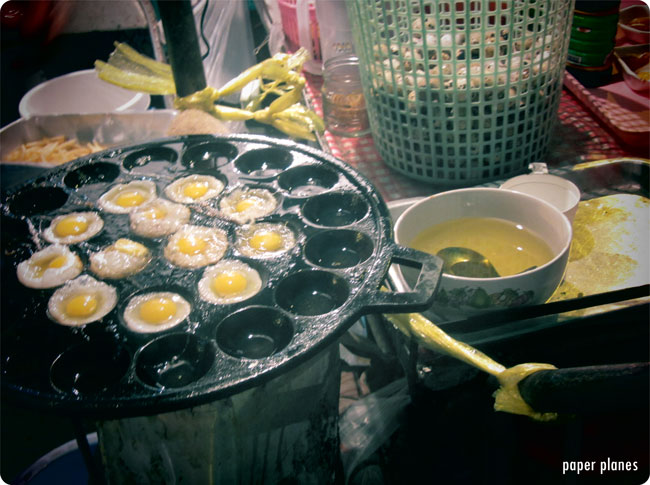 Street food - Fried Eggs