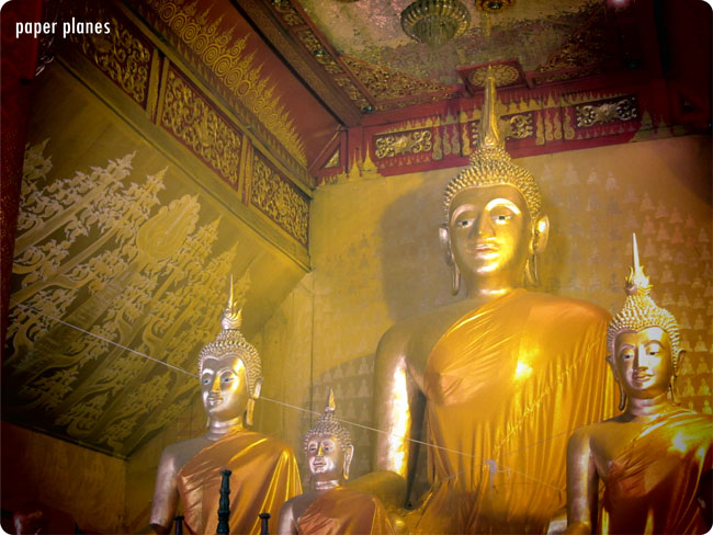 Buddhas at Wat Srisuphan