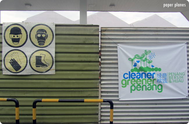 Cleaner Greener Penang Sign, Malaysia