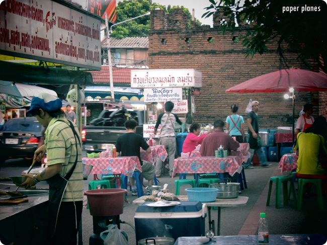Food Stalls in Chiang Mai