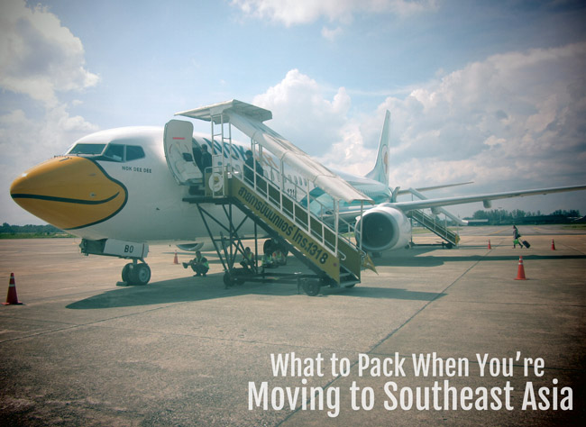 What to Pack When You're Moving to Southeast Asia