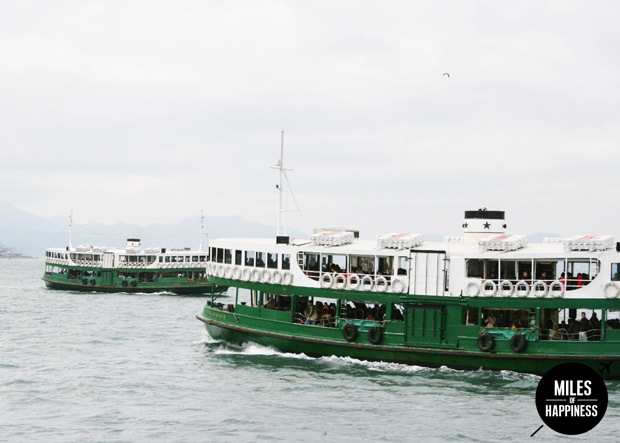 The Star Ferry, a real legend in Hong Kong !
