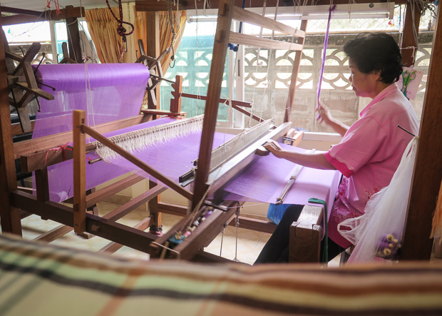 Thai handmade weaving