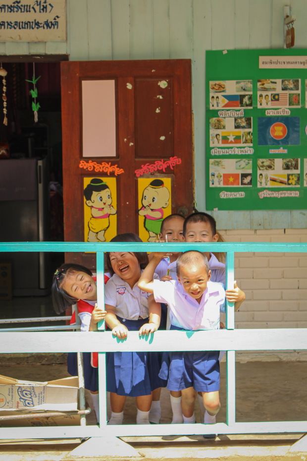 Children in Mae Taeng