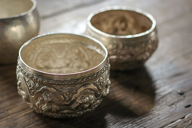 Silver Water Bowls