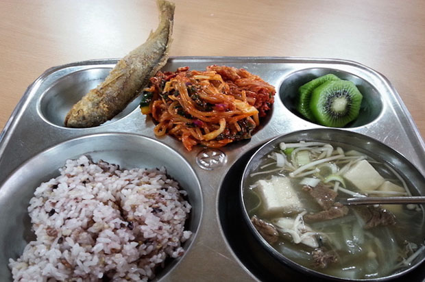 Korean School Lunch 