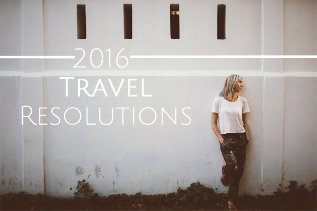 2016 Travel Goals