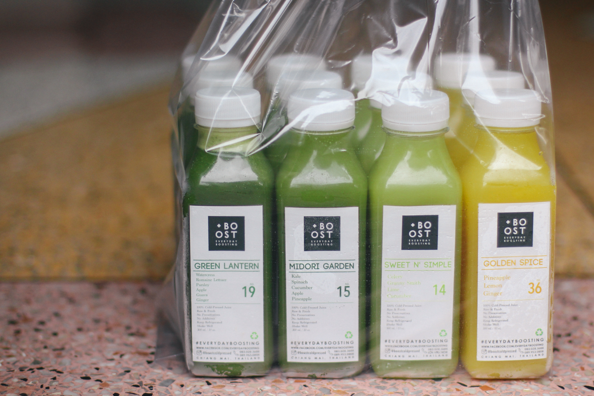 Boost Juice Cleanse in Chiang Mai